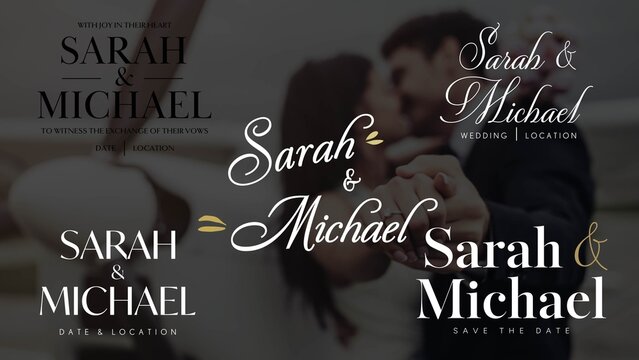 Elegant Wedding Titles