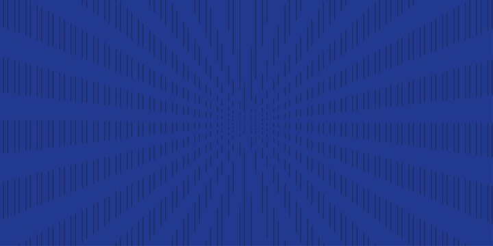 An abstract blue background features glowing light rays and a digital tunnel pattern made of matrix code, binary data, and network lines for a futuristic technology wallpaper