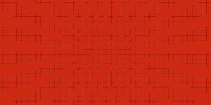 Vintage Red Binary Code Technology Background Design