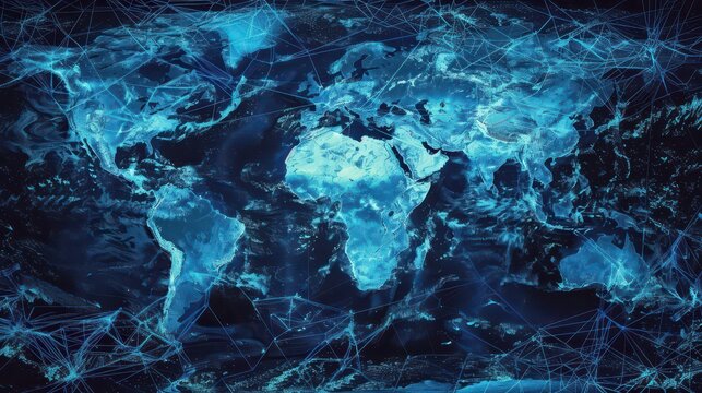 Celebrating world hydrography day with a global map design for educational and awareness projects