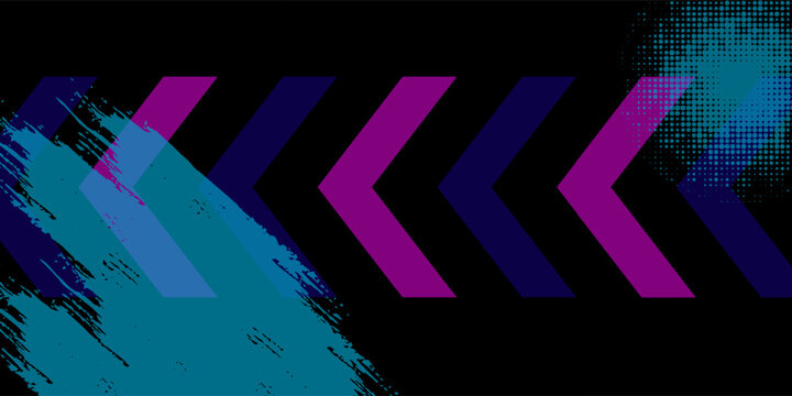 Arrows direction sign illustration.Right or left neon arrow icon abstract background fektor eps10