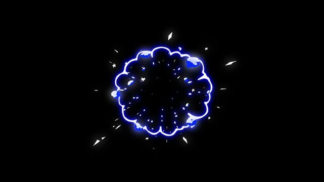 Flash electric lightning Burst FX, 2D flash energy shocks, glowing smoke bursts, hand-drawn lightning explosions On Black screen background, liquid water splash, chroma key 4k motion graphics element.