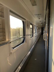 Obraz premium train in the subway