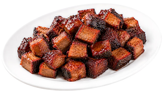 American Burnt Ends BBQ, 45 degree angle