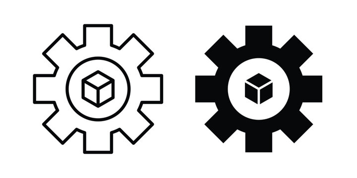 Product development icon liner logo vector