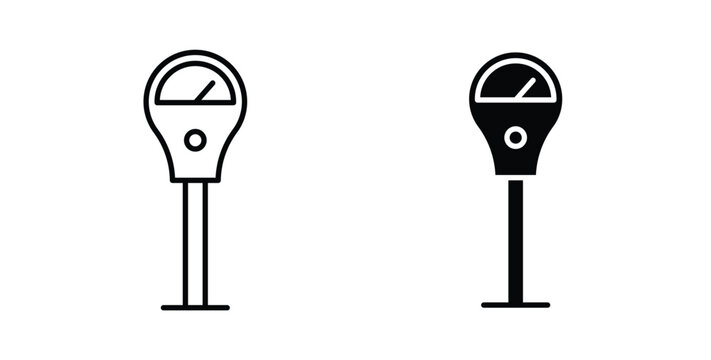 Parking meter icon