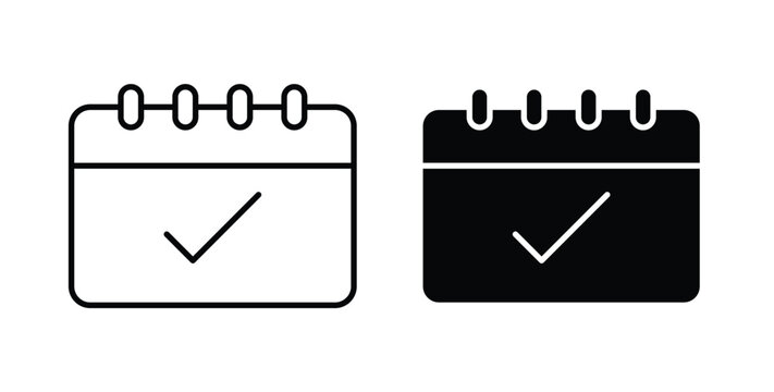 Calendar check icon