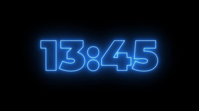15 minutes Countdown timer, 15 minutes stopwatch displays a timer counting down, 900 to 0 seconds digital countdown timer neon light style. 15 Minute Digital Countdown Engaging Timer Visuals for Event