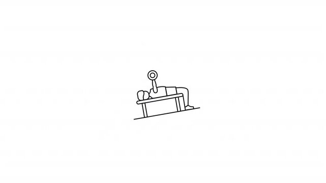 Bench Press Man Gym