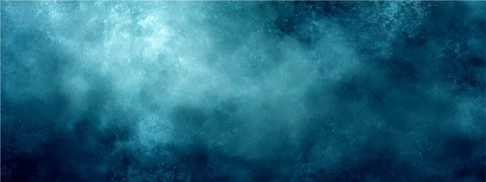 Ethereal mist, swirling aqua and cyan hues, creates abstract atmospheric backdrop, evoking depth mystery, ethereal quality.