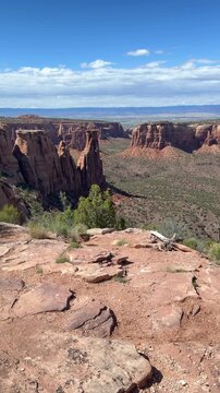 Colorado National Monument near Grand Junction and Fruita, Colorado