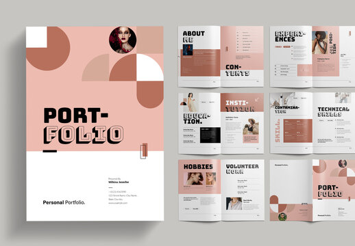 Personal Portfolio Brochure Template