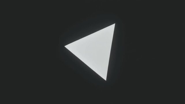 Soft Floating Triangle Drifting Diagonally with Very Low Opacity &ndash; Cinematic Minimal 16:9 Abstract Visual Design