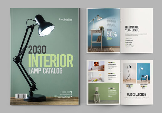 Product Catalog Brochure Template