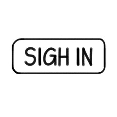 Obraz premium Sigh in bubble icon game 