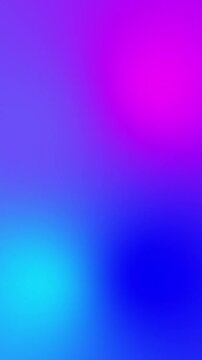 Minimal animated mesh gradient background with soft modern colors and elegant motion (aspect ratio　1080&times;1920)  cyber color