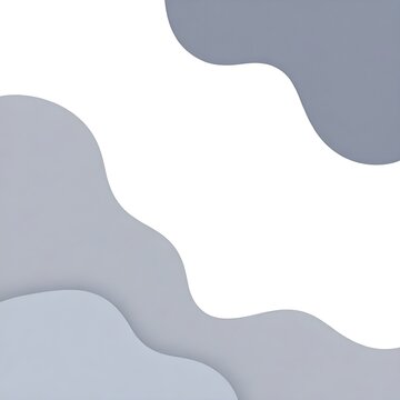 Abstract background with fluid wavy shapes in shades of grey, modern minimalist design with soft curves and layered organic forms for creative projects