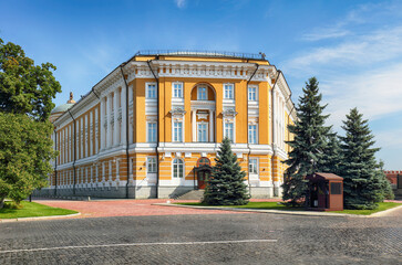 Fototapeta premium Inside in Kremlin, Moscow Russia