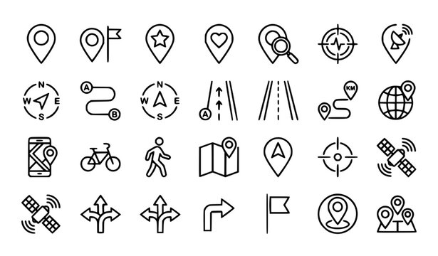 Musical Instrument Icon Vector Set Including Trumpets, Trombones, Horns, Tubas, Microphones, Sheet Music, and Notes for Music, Entertainment, and Stock Designs