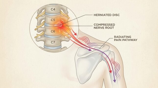 Understanding cervical spine issues and nerve root compression