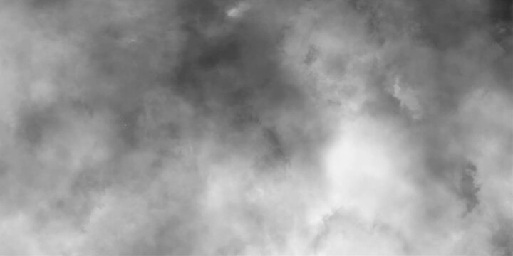 Gray dust sand soil smoke cloud particles isolated on a transparent white background,  agrayscale image featuring a cloudy or smoky texture, white cloud and black sky textured background.