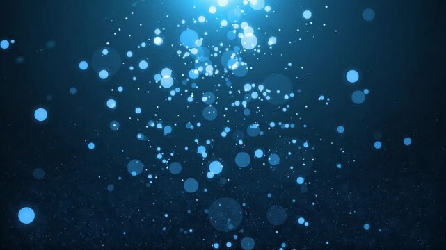 Abstract dynamic cool particle fluid background material