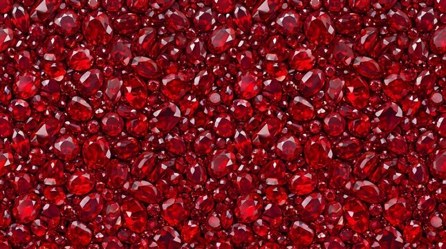 Seamless red ruby background
