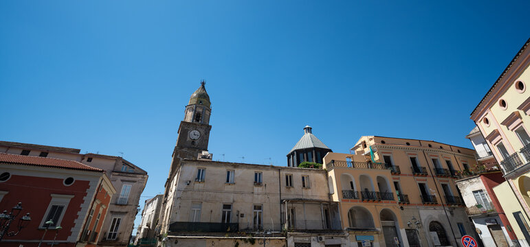 Teano, Campania. Glimpses of the historic center