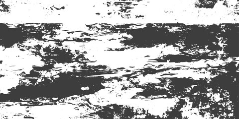Fototapeta premium Black and White Grunge Vector Texture with Distressed Weathered Overlay Effect for Design Projects