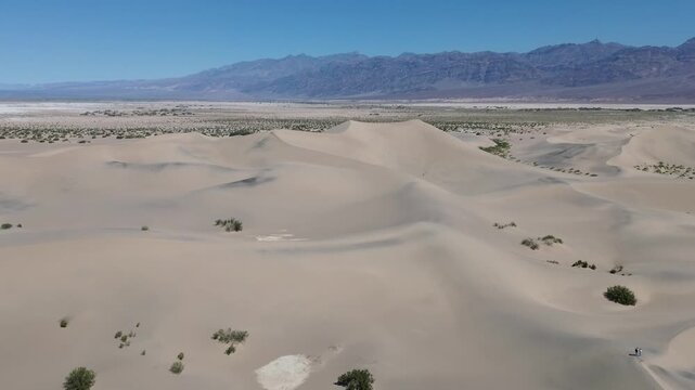 Sand and salt - Mesquite Flat Sand Dunes - Death Valley NP, California