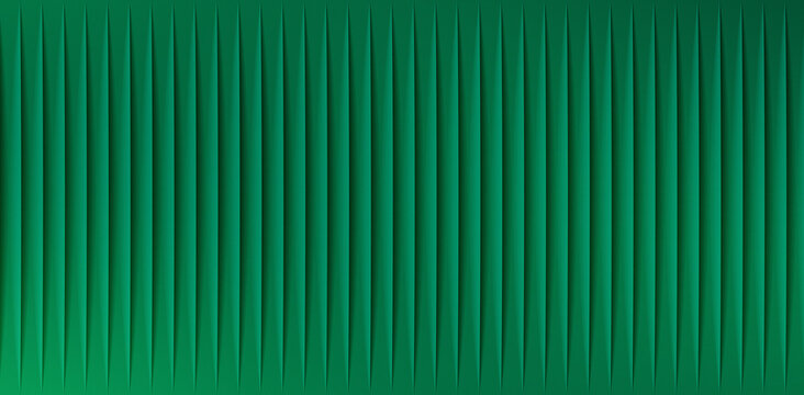 Abstract green striped background featuring glowing parallel stripes with smooth gradient textures creating a modern geometric pattern and vibrant digital wallpaper design
