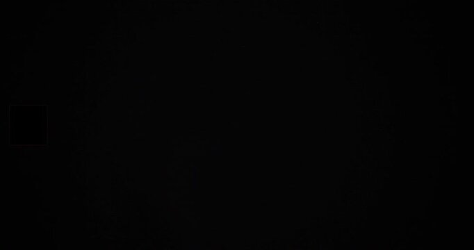 Film Grain Effect with Light Burns filmed with 8mm Camera - Vintage Overlay