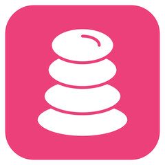 Pebble Beach icon style © designing ocean