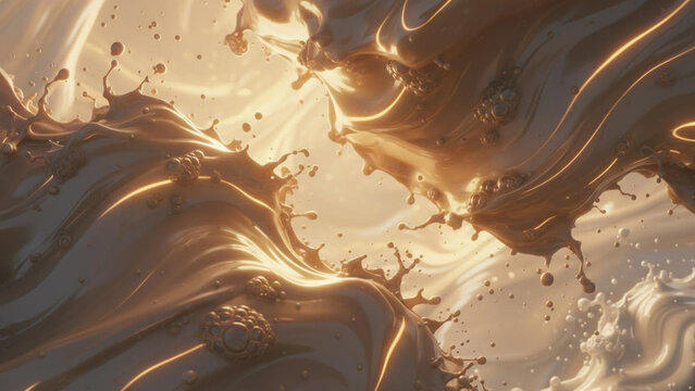 Dynamic Mud Swirl Texture