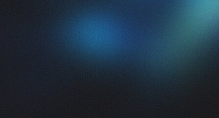 Fototapeta premium Dark blue and black gradient with grainy texture for elegant background.