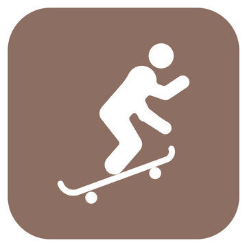 Longboarding icon style