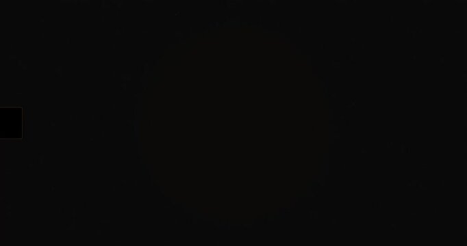 Vintage Film Frame Overlay with Grunge Dirt, Light Flashes, and Projector Flicker