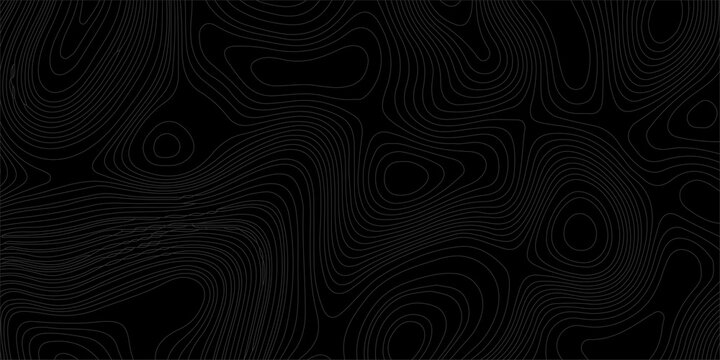 A dark, abstract background featuring a topographic map pattern of contour lines creates a sense of mystery and depth.