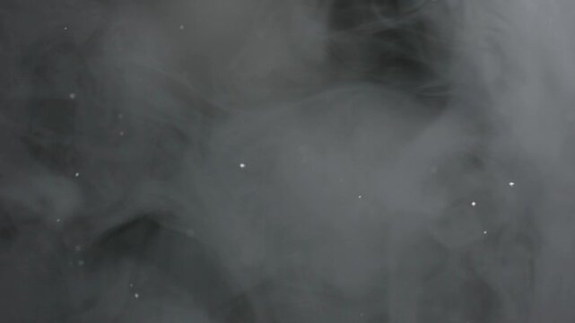 Smoke and Particles on Black