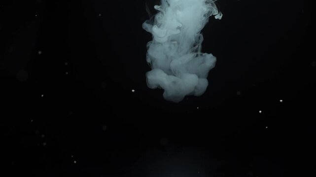 Smoke and Particles on Black