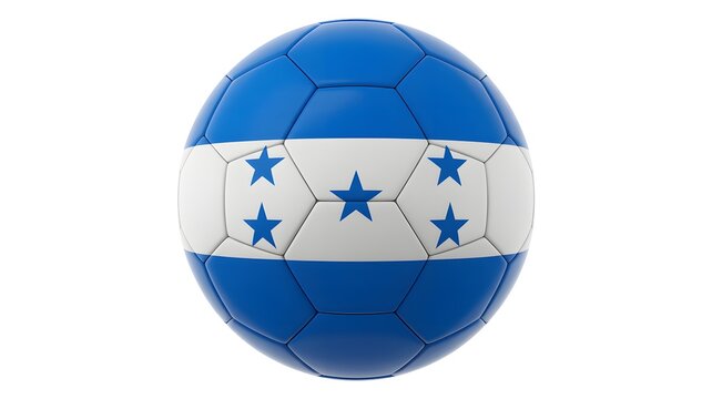Honduras national football team soccer ball patriotic sports equipment for fans and supporters