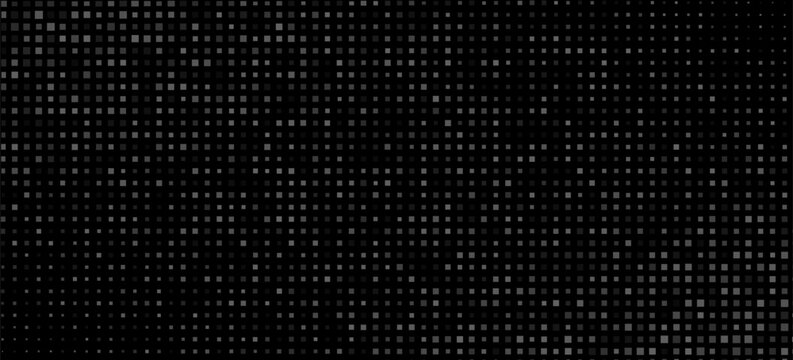 Disco ball background with glitter mosaic pattern and mirror tile texture. Silver sequin party backdrop with sparkle effect for dance club floor. Seamless disco wall with neon light and retro shine.