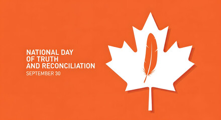 National Day of Truth and Reconciliation orange graphic