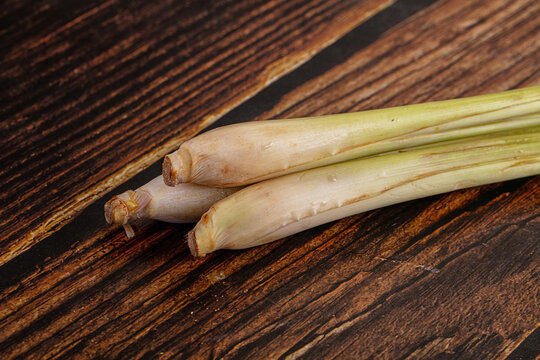 Fresh freen lemongrass aroma heap