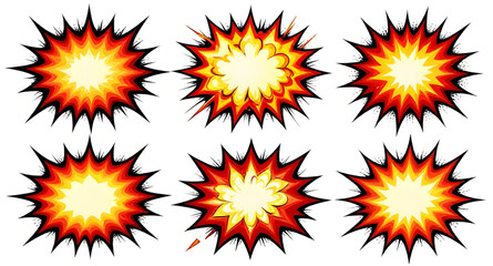 burst, comic, explosion, popart, boom, speechbubble, starburst, cartoon, dynamic, effect, retro, graphic, vector, illustration, isolated, action, shape © mrpixel