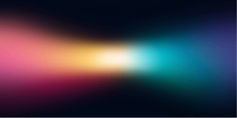 Fototapeta premium Abstract colorful wave light background vector with glowing blue and dark tones digital art pattern motion blur and bright sky inspired design wallpaper