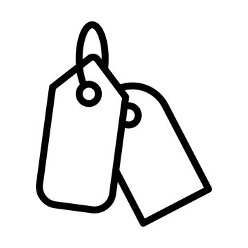 Tags Vector Icon