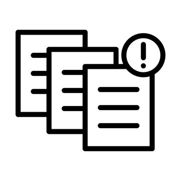 Document Annotation Vector Icon
