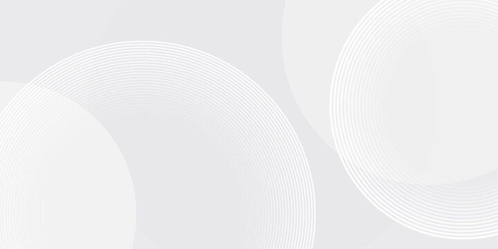 White geometric abstract background overlap layer on bright space with lines effect decoration. poster, flayer, design