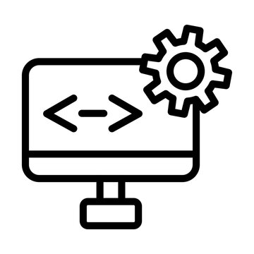 Code Editor Vector Icon